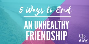 Dealing with a toxic friend who, frankly, you don't want to even be friends with anymore? Here's how to end a friendship without making matters worse!