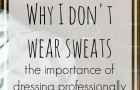 So often students just roll out of bed and drag themselves to class, but it's so important to dress for success in college! Here are some reasons why one blogger doesn't wear sweats to class as a rule!