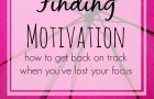 Staying motivated can be hard, especially when dealing with college stress. Whether it's school, work, or anything in between, here are some tips for finding motivation again and keeping it! From Life as a Dare