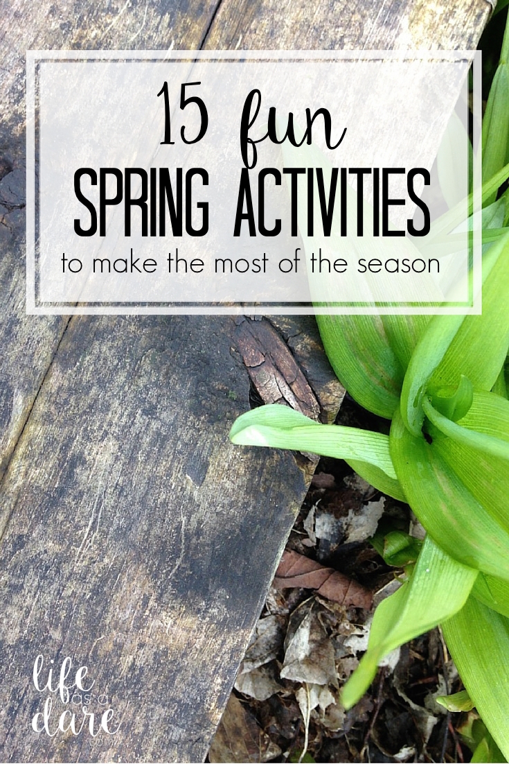 15 Fun Spring Activities to Take Advantage of the Weather!